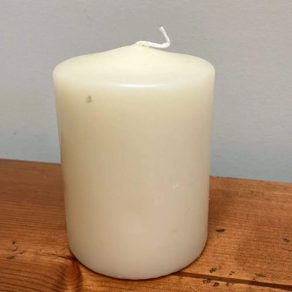 New Cream Colored Candle